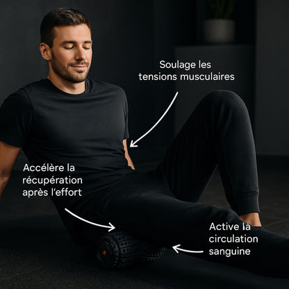 Movryn — Rouleau Vibrant de Récupération Musculaire pour Sportifs.