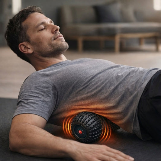 Movryn — Rouleau Vibrant de Récupération Musculaire pour Sportifs.